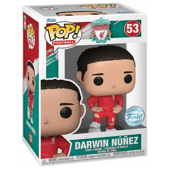 Funko Pop! Vinyl Darwin Nunez (Liverpool FC) Funko Pop! Vinyl Darwin Nunez (Liverpool FC)